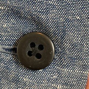 Madewell Women's Chambray Cutout Cami Mini Dress